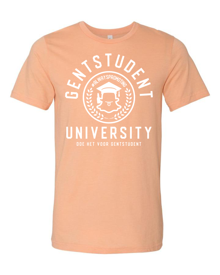 Peach Gentstudent Limited Edition Zomer shirtje